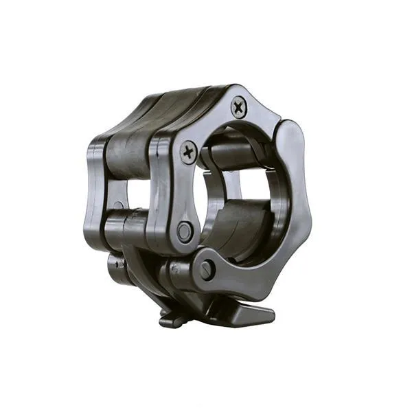 GO700 Gryf Olimpijski 220 cm Hms Z Zaciskami Lock Jaw Red