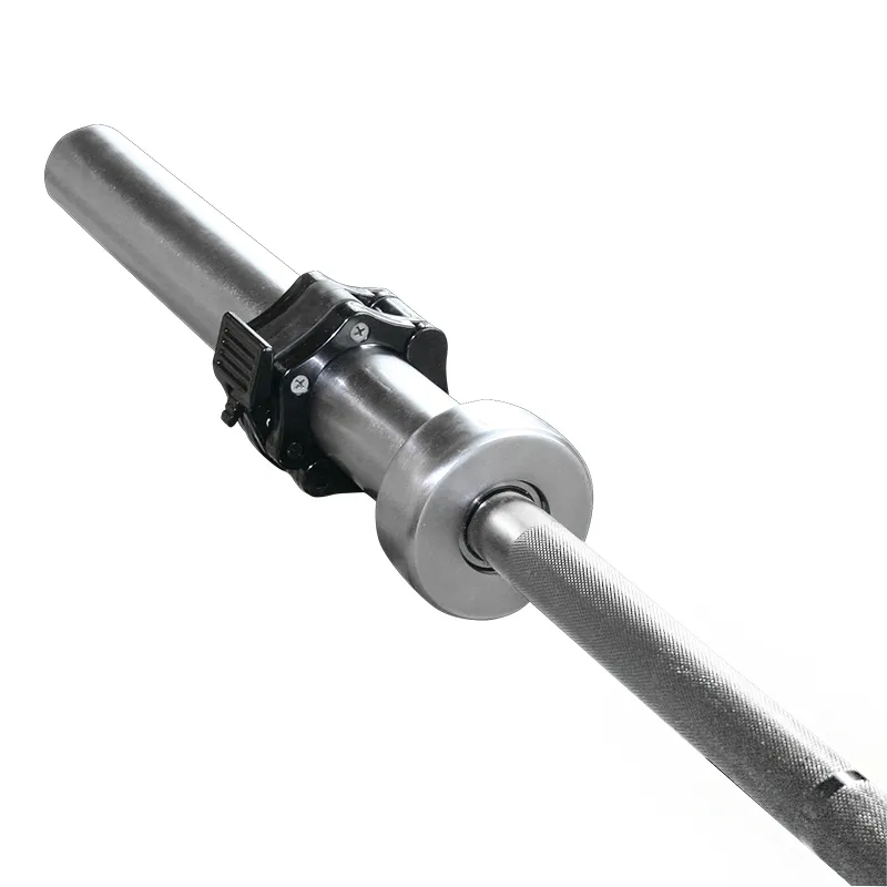 GO450 Gryf Olimpijski 220 cm Hms Z Zaciskami Lock Jaw Red