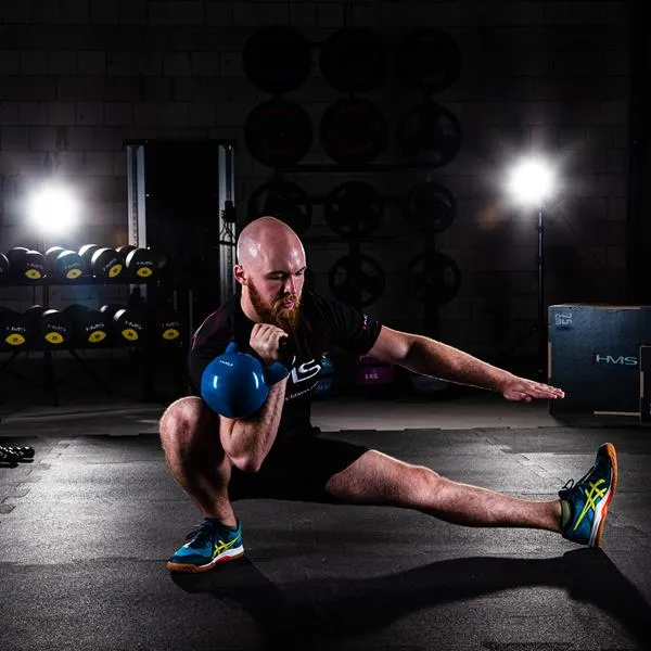 KNV04 Kettlebell Pokryty Winylem 4.0 kg Hms