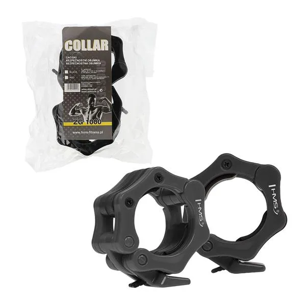 ZG1000B Zaciski Lock Jaw Black Hms (2 Szt)