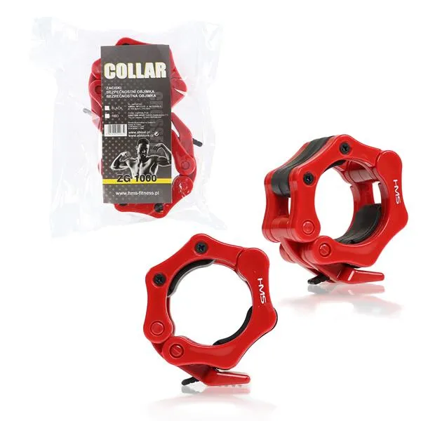 ZG1000R Zaciski Lock Jaw Red Hms (2 Szt)