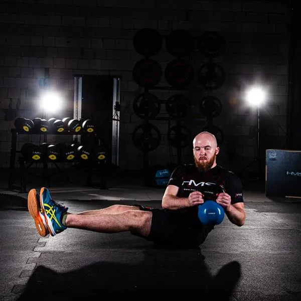 KNV04 Kettlebell Pokryty Winylem 4.0 kg Hms
