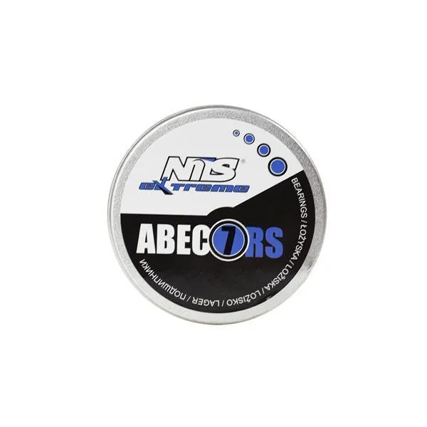 ABEC-7 Rs Carbon Łożyska (8szt.) Opak. Metal NILS Extreme - Niebieski