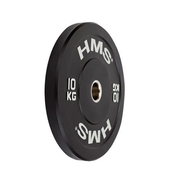 BBR10 Black Talerz Olimpijski Bumper 10 kg Hms