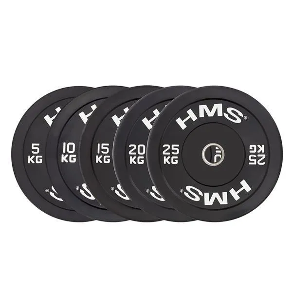 BBR25 Black Talerz Olimpijski Bumper 25 kg Hms