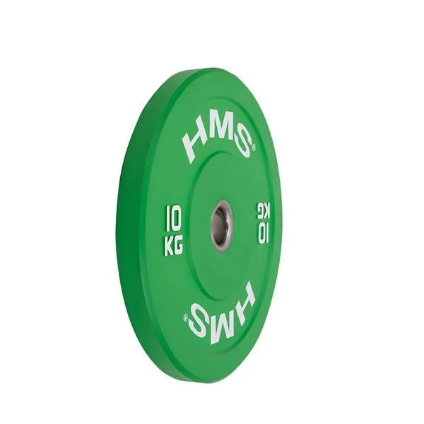 CBR10 Green Talerz Olimpijski Bumper 10 kg Hms