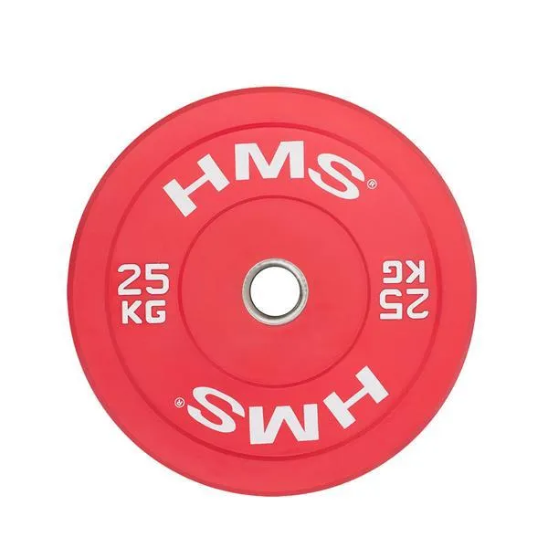 CBR25 Red Talerz Olimpijski Bumper 25 kg Hms