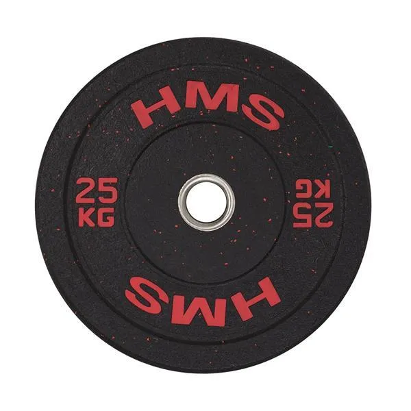 HTBR25 Red Talerz Olimpijski Bumper 25 kg Hms