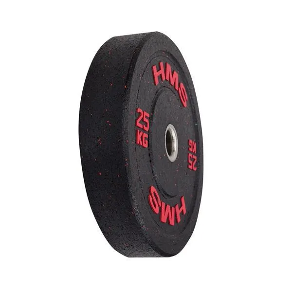 HTBR25 Red Talerz Olimpijski Bumper 25 kg Hms