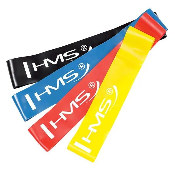 GU04 Set Zestaw Gum Do Ćwiczeń Hms