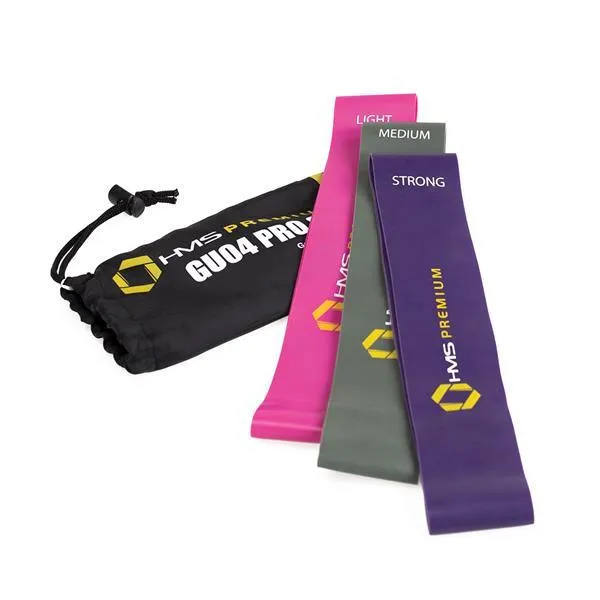 GU04 Pro Set Zestaw Gum Do Ćwiczeń Hms