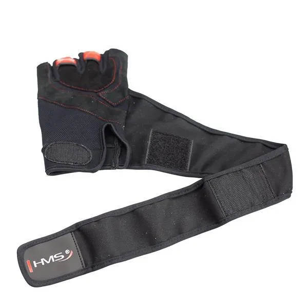 RST01 Black/Red Rozm. XL Rękawice Na Siłownię Hms