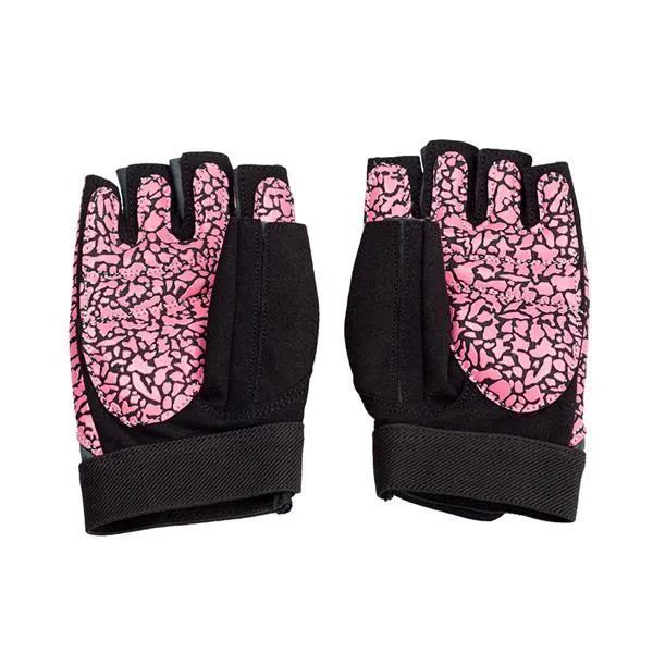 RST03 Pink/Gray Rozm. L Rękawice Na Siłownię Hms