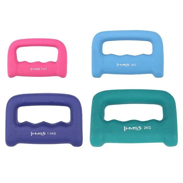 CK05 Kastet Pink Ciężarek Żeliwny Pokryty Neoprenem 0.5 kg Hms
