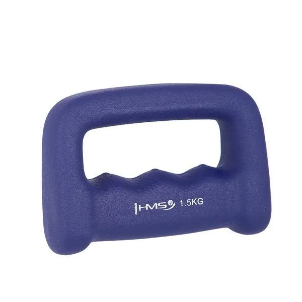 CK15 Kastet Dark Blue Ciężarek Żeliwny Pokryty Neoprenem 1.5 kg Hms