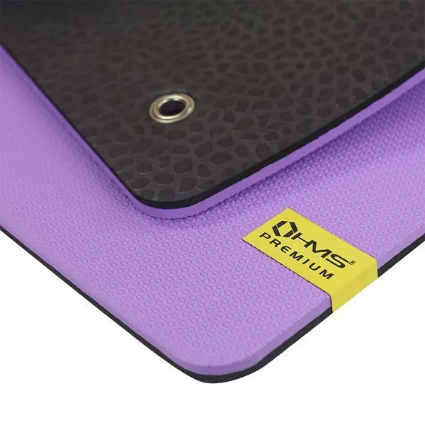 MFK01 Violet- Black Mata Fitness Klubowa Z Otworami Hms Premium