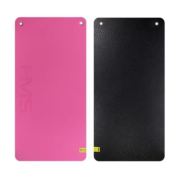 MFK02 Pink-Black Mata Fitness Klubowa Z Otworami Hms Premium