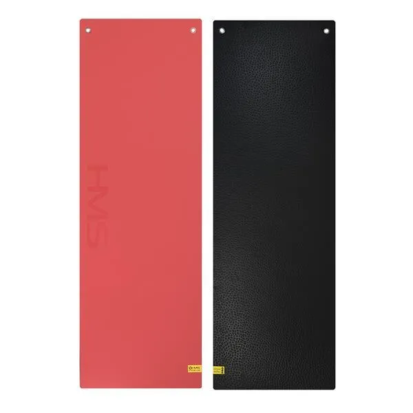 MFK03 Red-Black Mata Fitness Klubowa Z Otworami Hms Premium