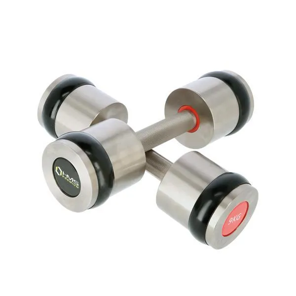 HH09 2 x 9 kg Hantla Chromowana Hms Premium