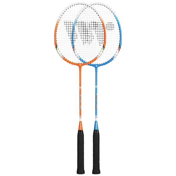 Alumtec 330K Zestaw Rakiet Do Badmintona Niebieski+orange Wish