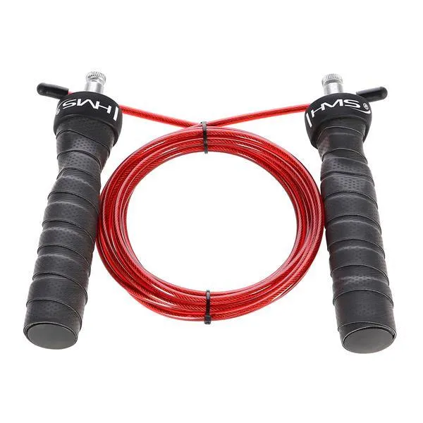 SK48 Black/Red Skakanka Z Owijką Hms