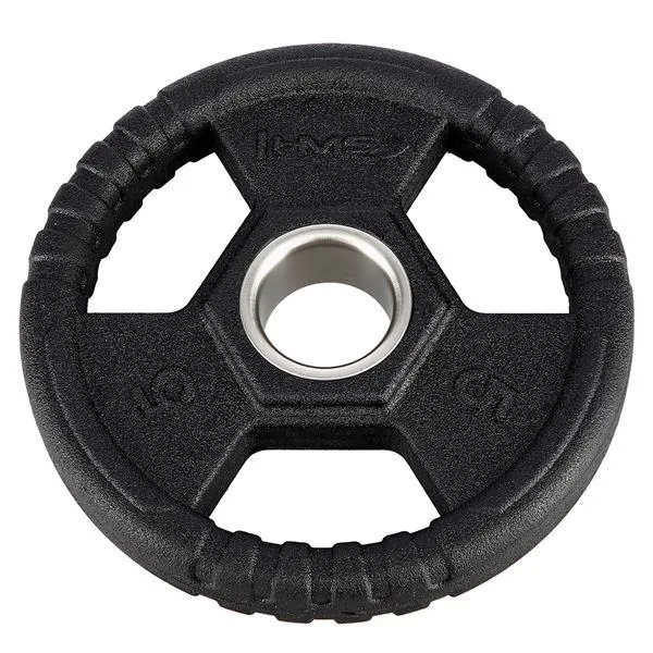 TOH05 Talerz Olimpijski Ogumowany 5 kg Hms - Czarny