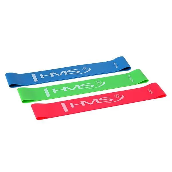 GU04 Slim Set Zestaw Gum Do Ćwiczeń Hms