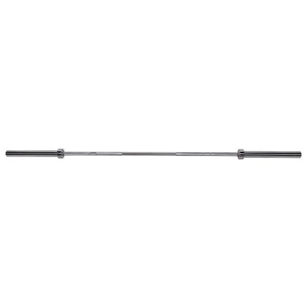 GO900 Gryf Olimpijski 220 cm Hms Premium + ZG1500 Silver Zaciski Lock Jaw (2 Szt)