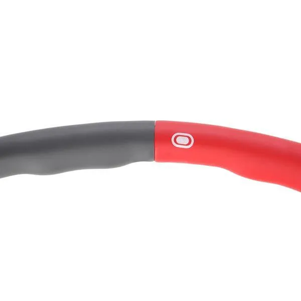 HHP002 Red-Grey Hula Hop 1,2kg 100cm Hms