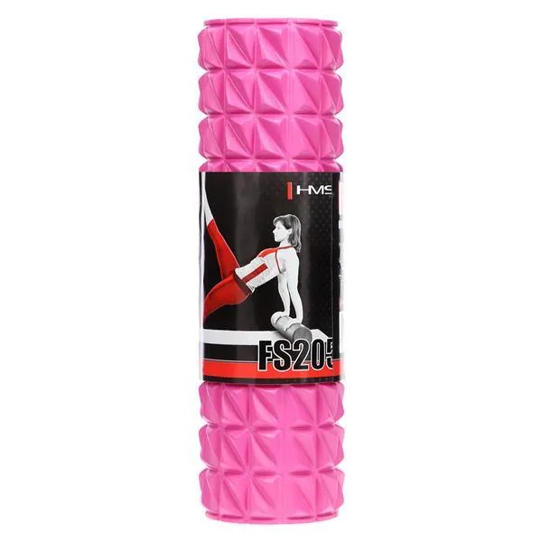 FS205 45 cm Wałek Fitness/Roller Hms - Różowy