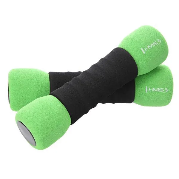 CM07 Ciężarki Miękkie 2 x 1,5 kg Hms - Zielony
