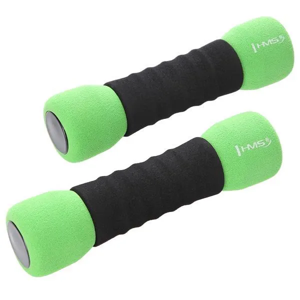 CM07 Ciężarki Miękkie 2 x 1,5 kg Hms - Zielony