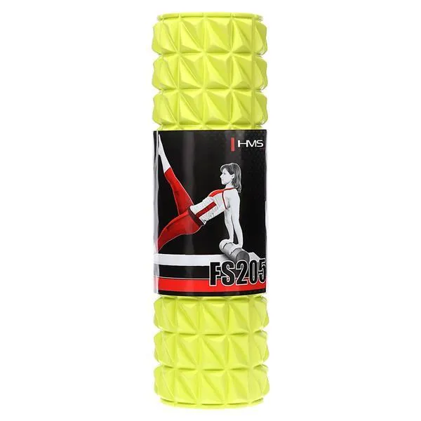 FS205 45 cm Wałek Fitness/Roller Hms - Limonkowy