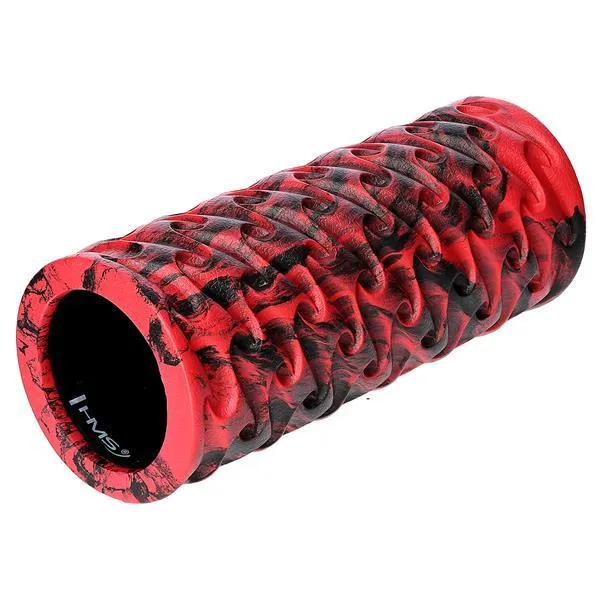 FS133 33cm Wałek Fitness/Roller Hms - Czerwono-Czarny