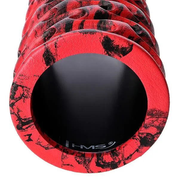 FS133 33cm Wałek Fitness/Roller Hms - Czerwono-Czarny