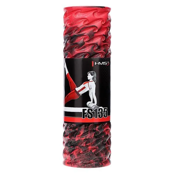 FS135 45cm Wałek Fitness/ Roller Hms - Czerwono-Czarny