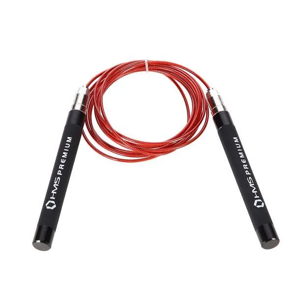 SK60 Black/Red Szybka Skakanka Hms Premium