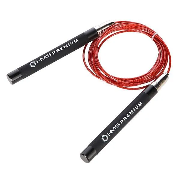 SK60 Black/Red Szybka Skakanka Hms Premium