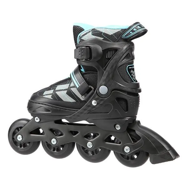 NA11002 Czarno/Niebieskie Rozm. M (35-38) Łyżworolki NILS Extreme