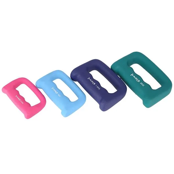 CK10 Kastet Light Blue Ciężarek Żeliwny Pokryty Neoprenem 1.0 kg Hms
