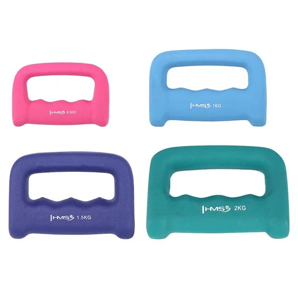 CK10 Kastet Light Blue Ciężarek Żeliwny Pokryty Neoprenem 1.0 kg Hms