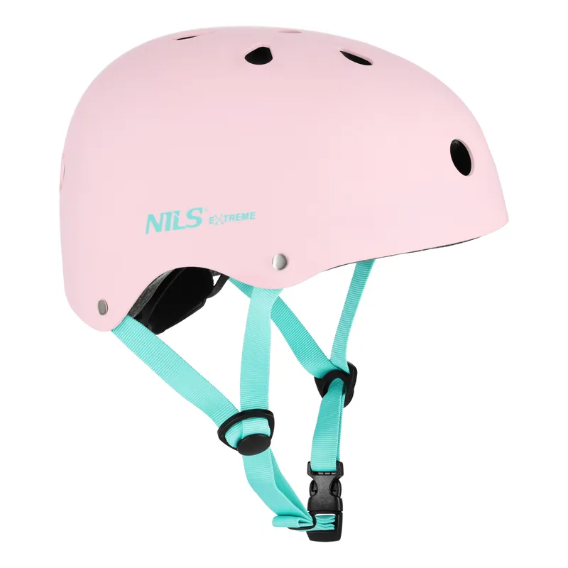 MTW001-1 Kask Rozm. M(55-58CM) NILS Extreme - Różowy