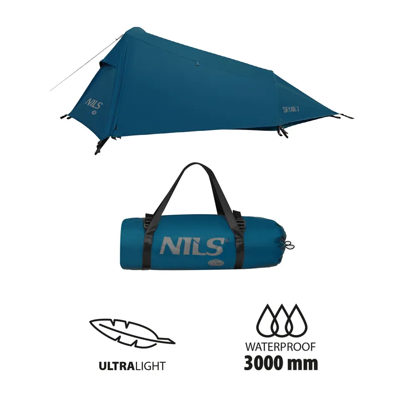 NC2502 Namiot Ultra Light Skyair 2 NILS Camp - Niebieski