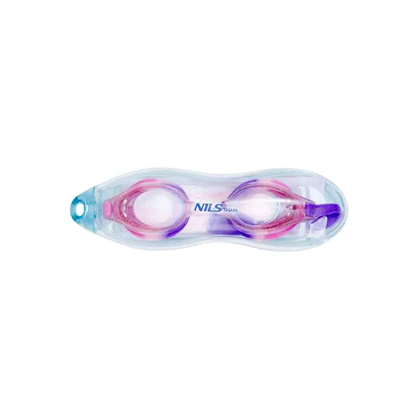 NQG870AF Junior Okularki NILS Aqua - Różowy