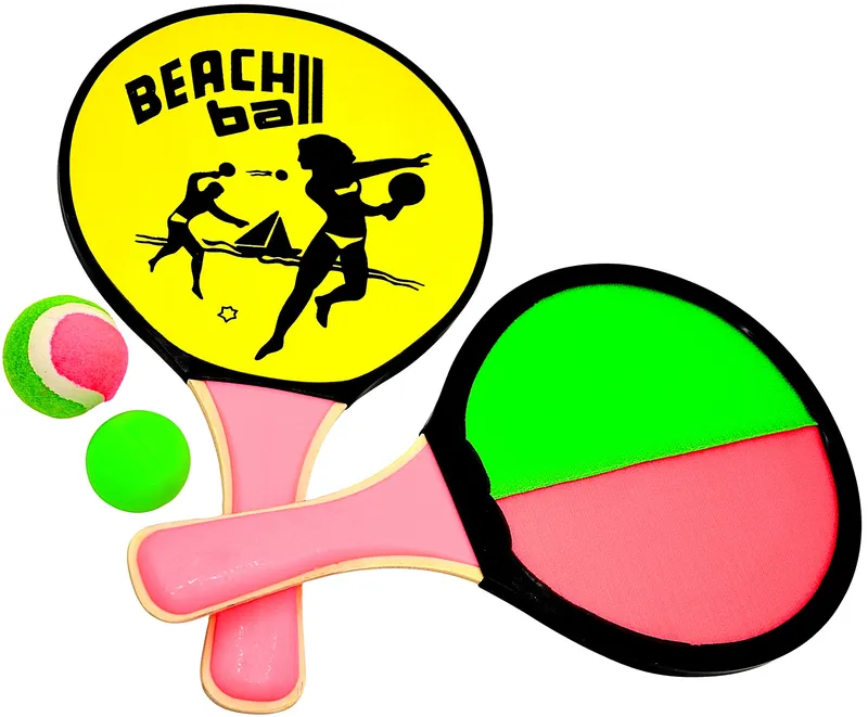Zestaw Rakietek 2w1 Beach I Catch Ball Enero