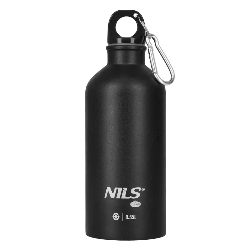 NC3801 Butelka Turystyczna 550ml NILS Camp - Czarna
