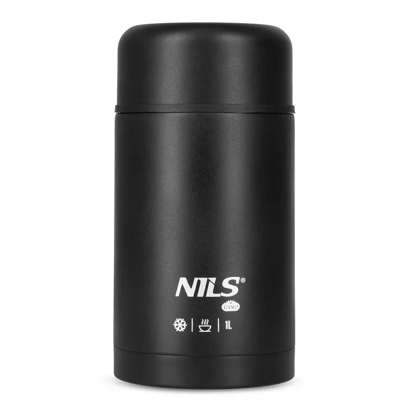 NC3802 Termos Obiadowy 1000ml NILS Camp - Czarny