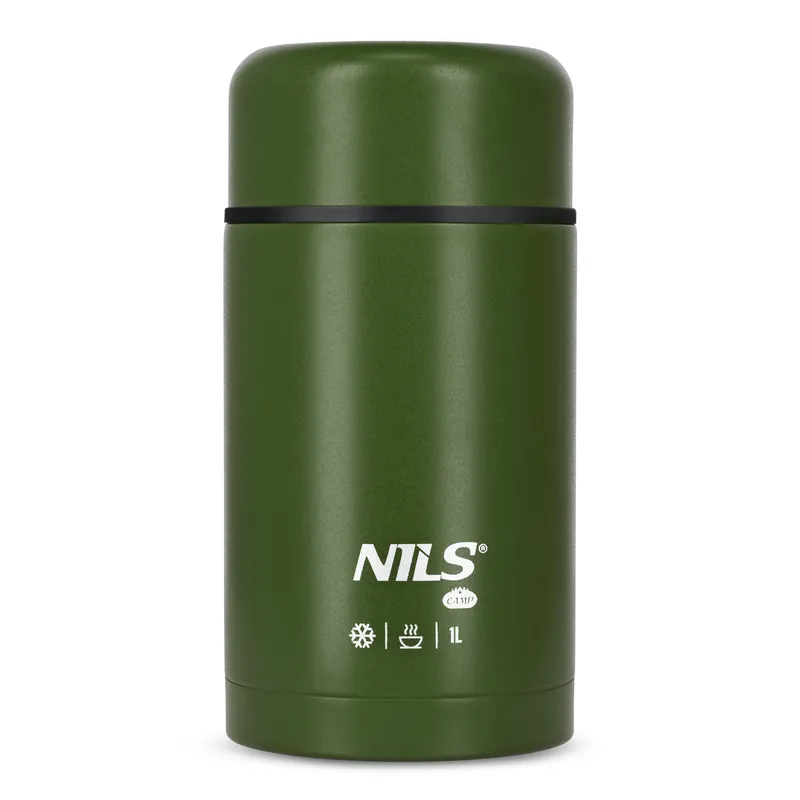 NC3802 Termos Obiadowy 1000ml NILS Camp - Zielony