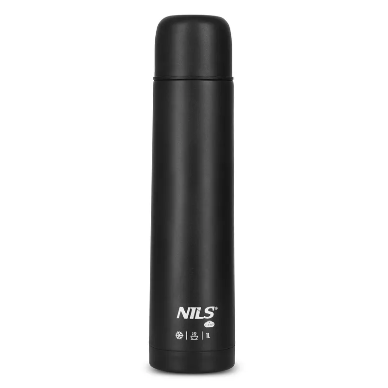 NC3804 Termos Turystyczny 1000 ml NILS Camp - Czarny