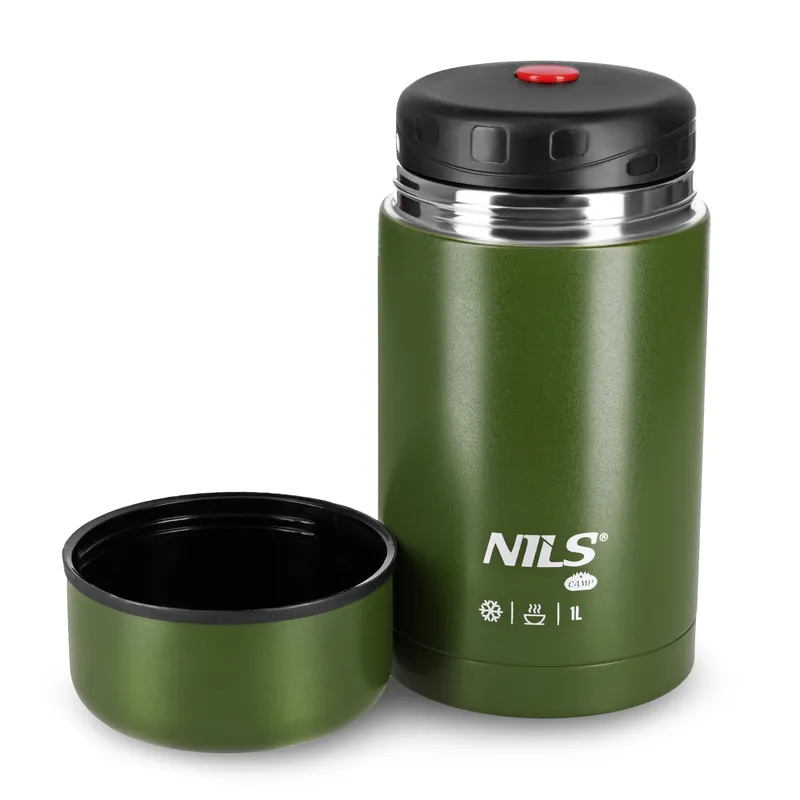NC3802 Termos Obiadowy 1000ml NILS Camp - Zielony